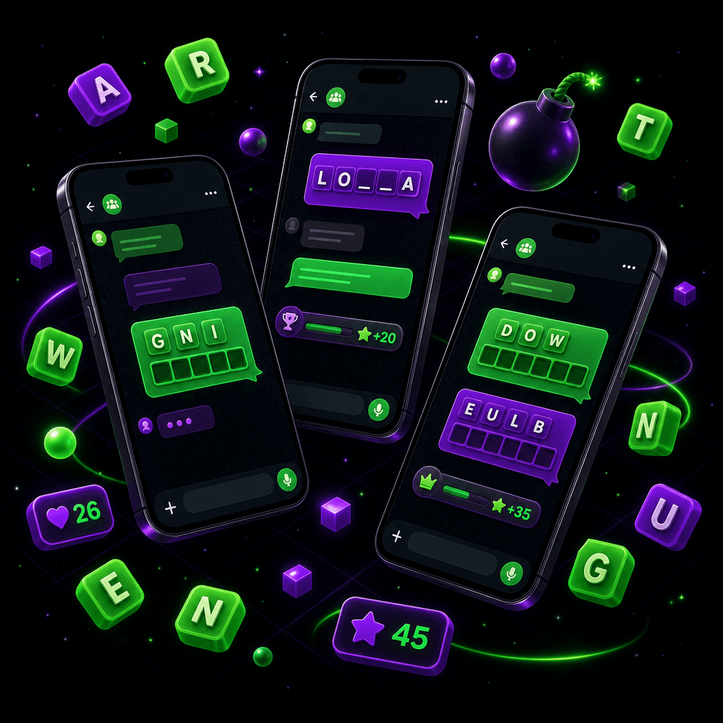 Start game night in your WhatsApp group in 30 seconds